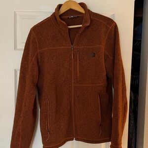 The North Face Burnt Orange Fleece Jacket